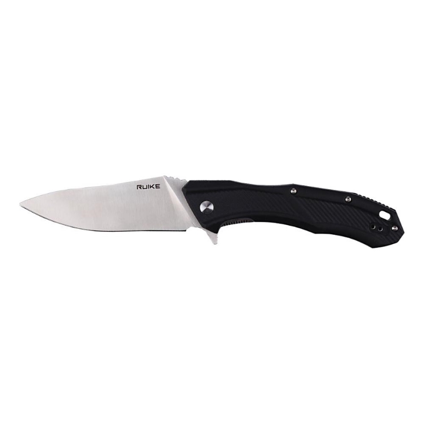 Ruike RUD198PB - Couteau de poche pliable 23,1 cm noir