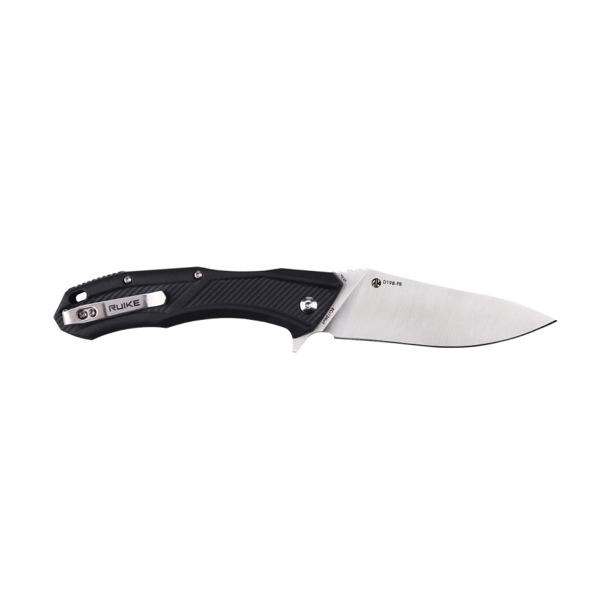 Ruike RUD198PB - Couteau de poche pliable 23,1 cm noir