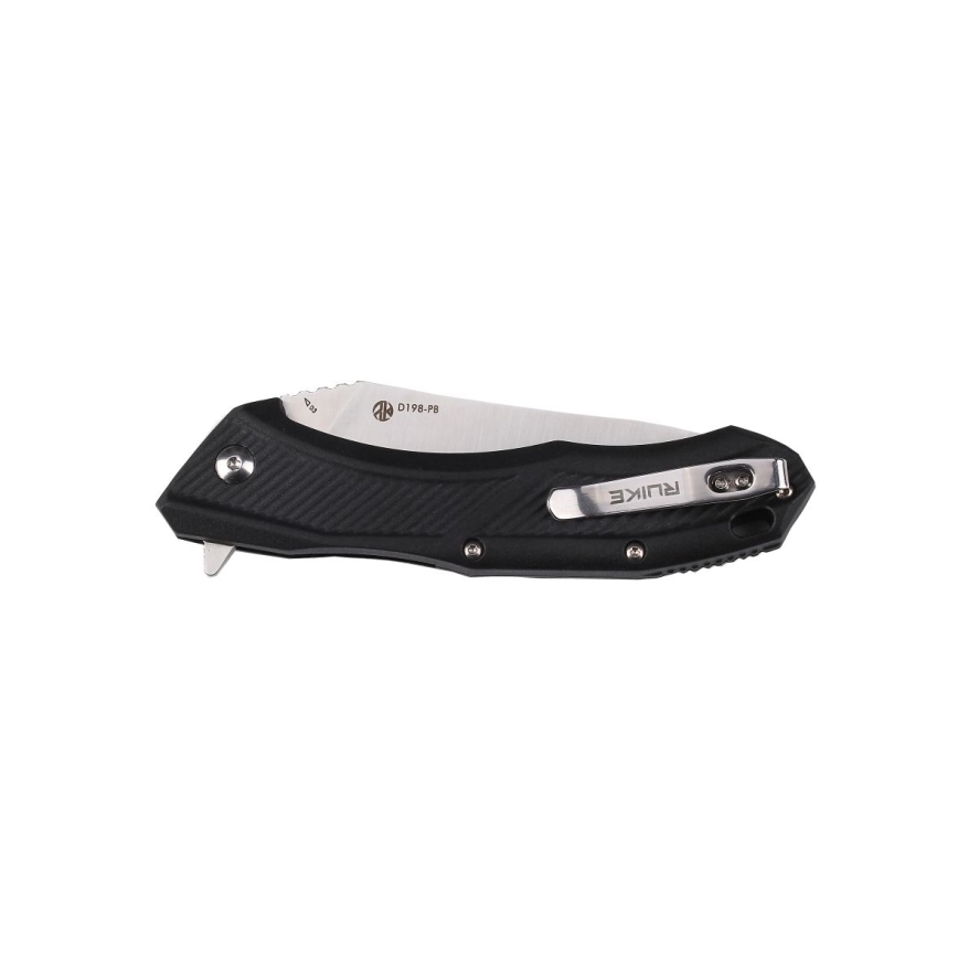Ruike RUD198PB - Couteau de poche pliable 23,1 cm noir