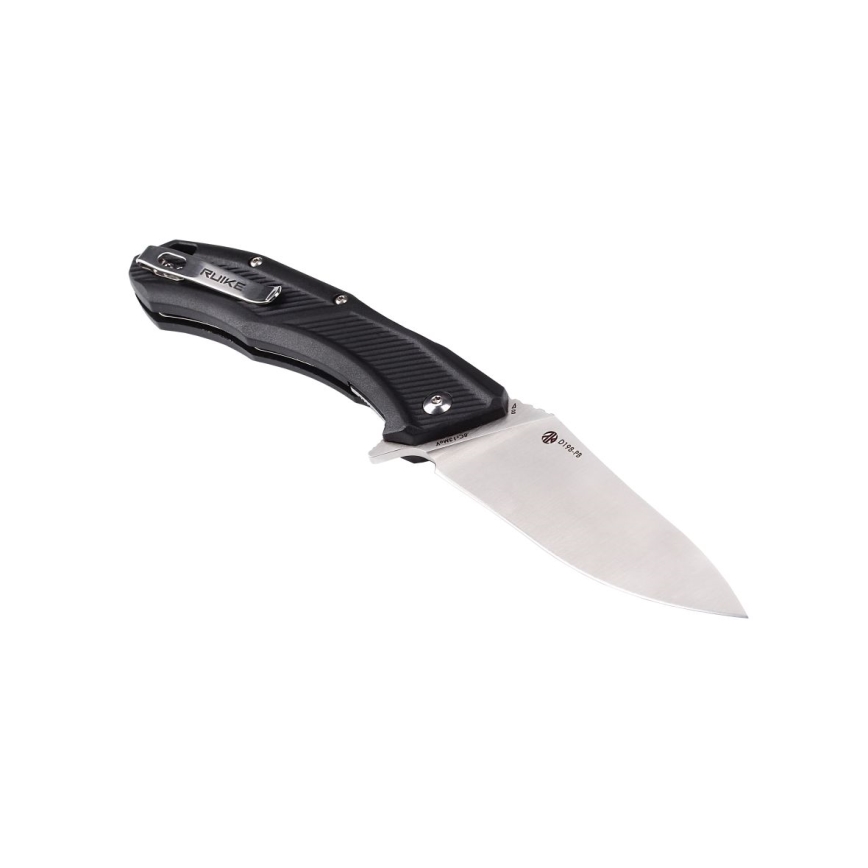 Ruike RUD198PB - Couteau de poche pliable 23,1 cm noir