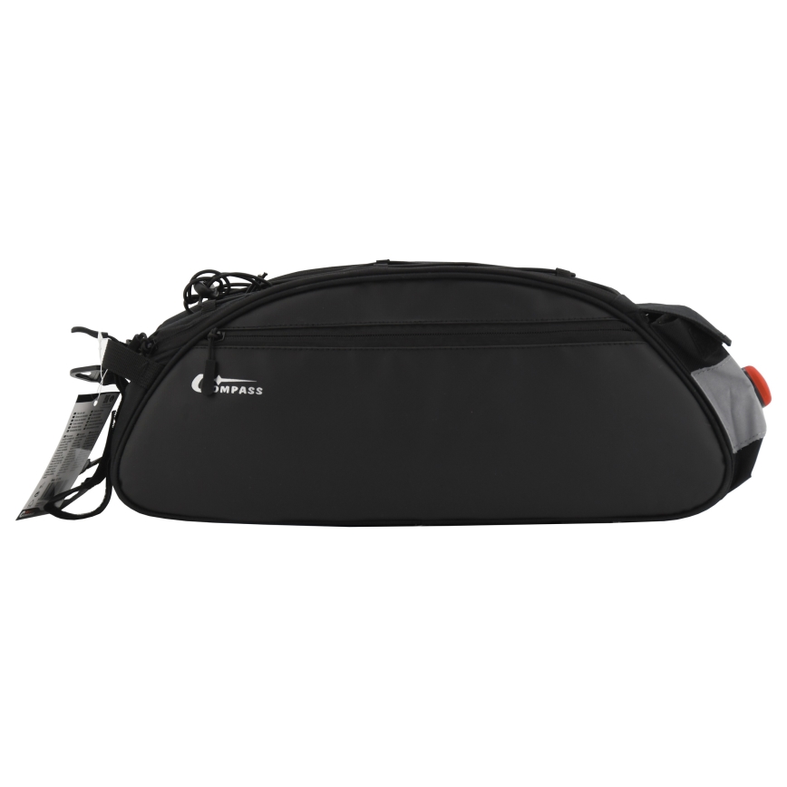 Sac à vélo pour porte-bagages arrière 11 l avec éclairage arrière LED 2xCR2032