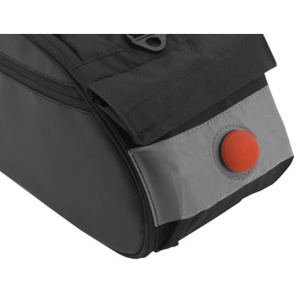 Sac à vélo pour porte-bagages arrière 11 l avec éclairage arrière LED 2xCR2032