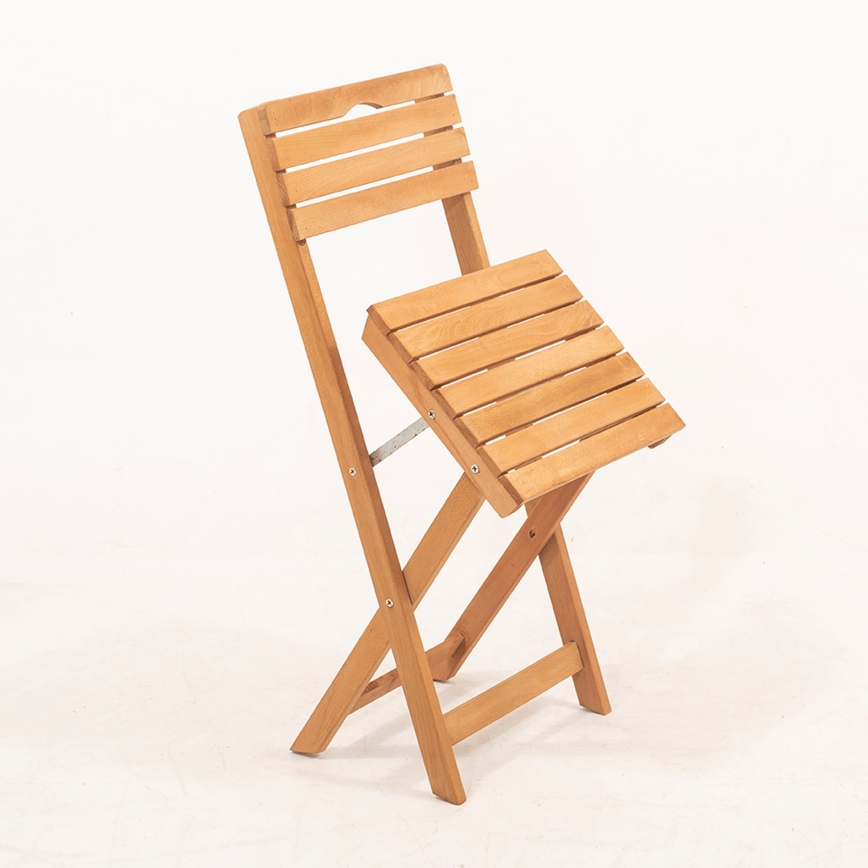 Salon de jardin avec oreillers hêtre
