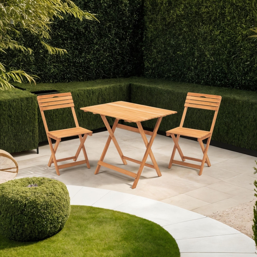 Salon de jardin hêtre