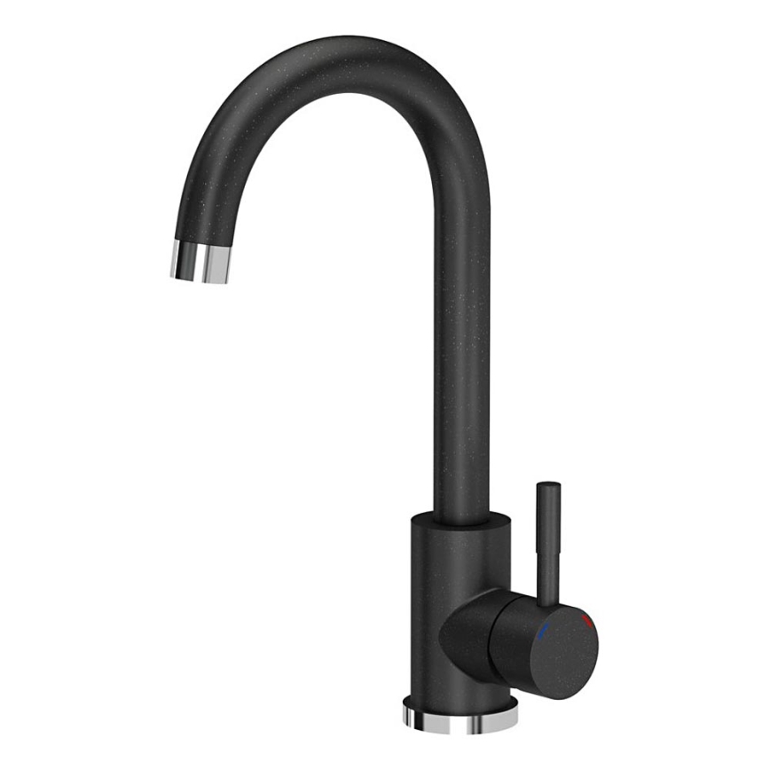 Samona - Mitigeur d'évier 32 cm, granit noir