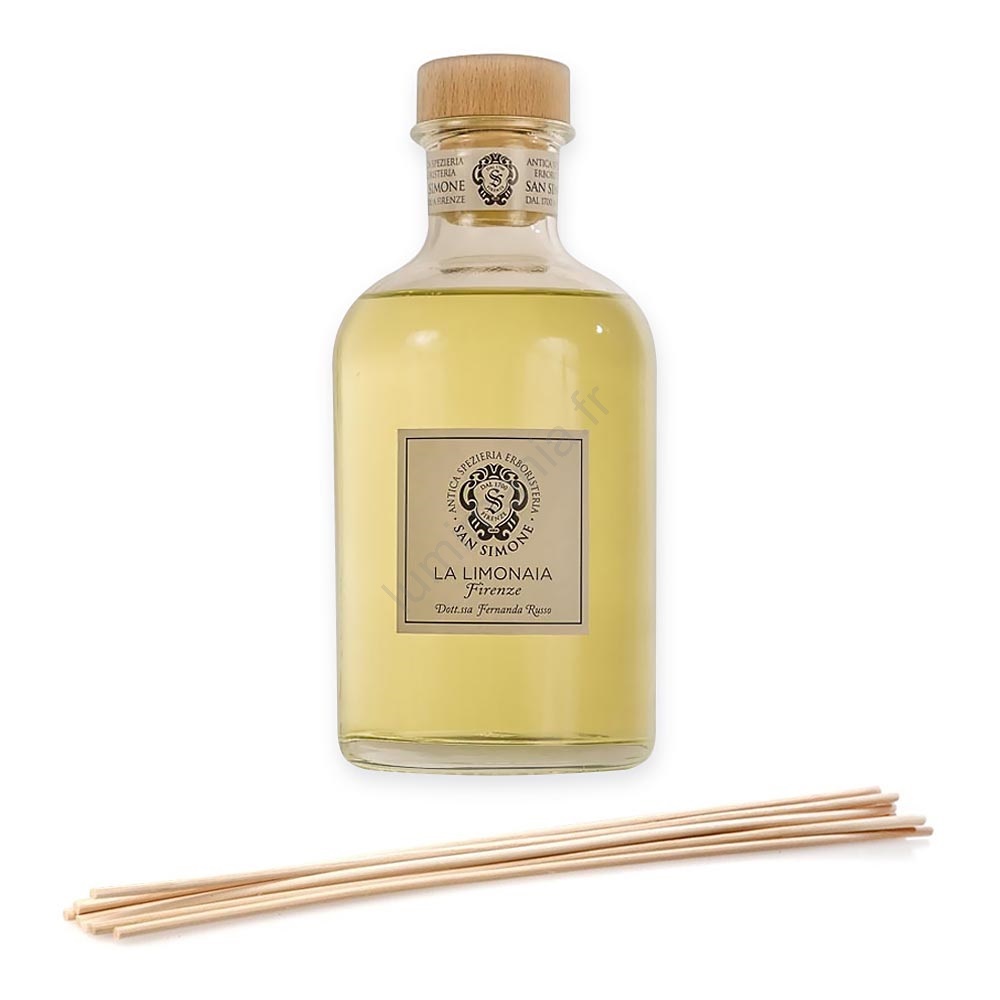 Diffuseur De Parfum D'ambiance Grecale 100 Ml – Bâtonnets Inclus, Senteur Bois épicé