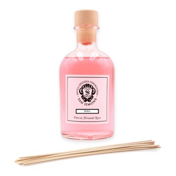 San Simone - Diffuseur de parfum avec bâtonnets ROSA 500 ml