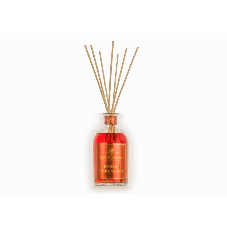 San Simone - Diffuseur de parfum avec bâtonnets ROSSO FIORENTINO 500 ml