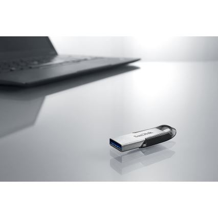 Sandisk - Clef USB métallique Ultra Flair USB 3.0 128GB