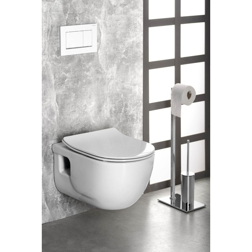 Sapho - Abattant de toilettes SoftClose EDITA blanc