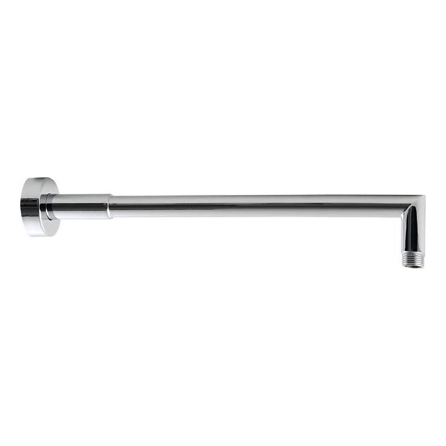 Sapho - Bras de douche arrondi 38 cm chrome brillant