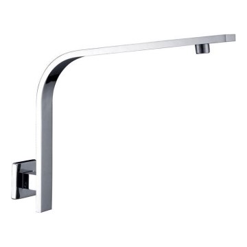 Sapho - Bras de douche carré 33 cm chrome brillant