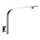 Sapho - Bras de douche carré 33 cm chrome brillant