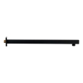 Sapho - Bras de douche carré 40 cm mat noir