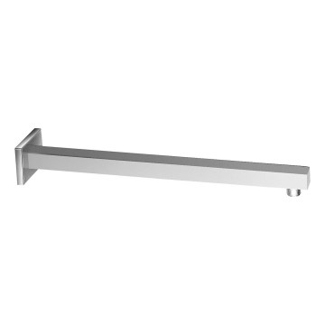 Sapho - Bras de douche carré 44 cm chrome brillant