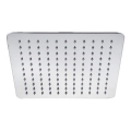 Sapho - Douche de tête SLIM 25x25 cm poli acier inoxydable