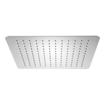 Sapho - Douche de tête SLIM 30x30 cm poli acier inoxydable