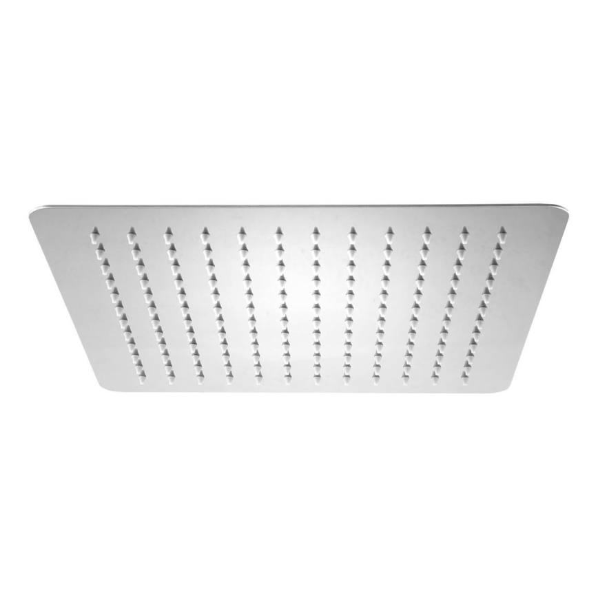 Sapho - Douche de tête SLIM 30x30 cm poli acier inoxydable