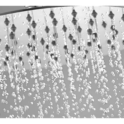 Sapho - Douche de tête SLIM 30x30 cm poli acier inoxydable