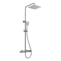 Sapho - Ensemble de douche avec mitigeur CUBEMIX, chrome brillant