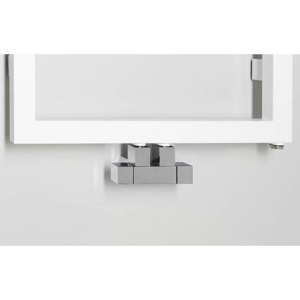 Sapho - Kit de raccordement de vannes pour connexion centrale CUBE TWIN chrome brillant