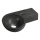 Sapho - Lavabo d'angle suspendu BLOK 40x23 cm droit/anthracite