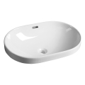 Sapho - Lavabo encastré LIMA 60 x 40 cm céramique/blanc