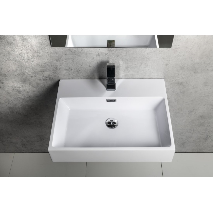 Sapho - Lavabo suspendu AQUATIC 60x46 cm céramique/blanc