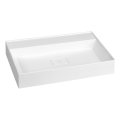 Sapho - Lavabo suspendu GODIVA 68x44 cm marbre/blanc