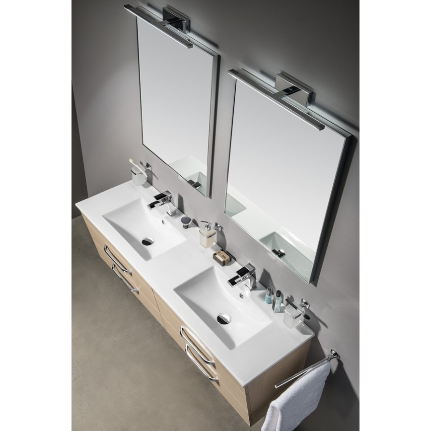 Sapho - Miroir AROWANA 60x80 cm chromé brillant