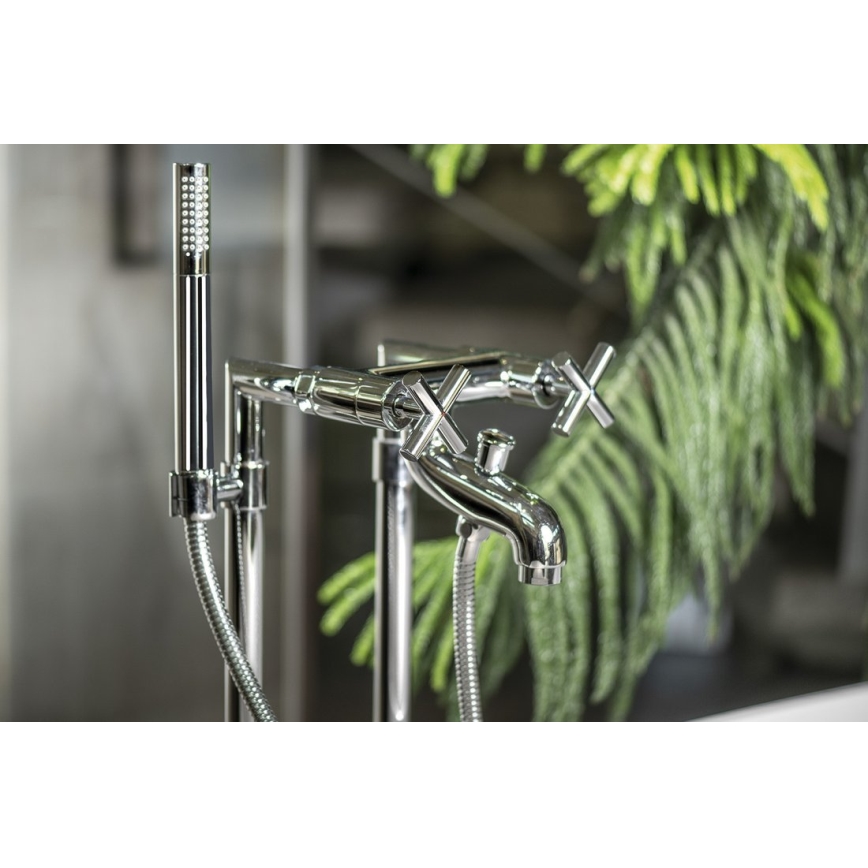 Sapho - Mitigeur de baignoire AXIA RETRO chromé brillant