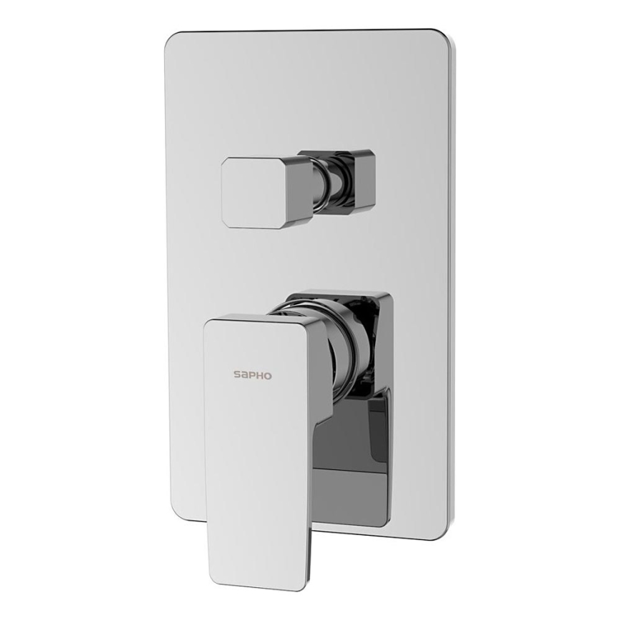 Sapho - Mitigeur de douche encastrable TURSI, chrome brillant