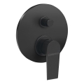 Sapho - Mitigeur de douche encastré KAI noir mat