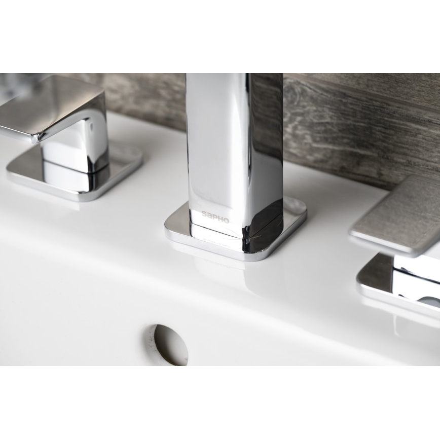 Sapho - Mitigeur de lavabo 3 trous TURSI chromé brillant