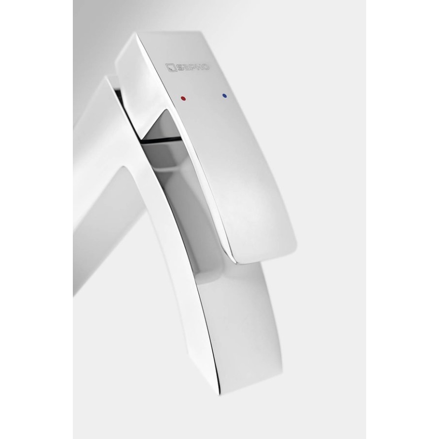 Sapho - Mitigeur de lavabo GINKO 15,6 cm chromé brillant