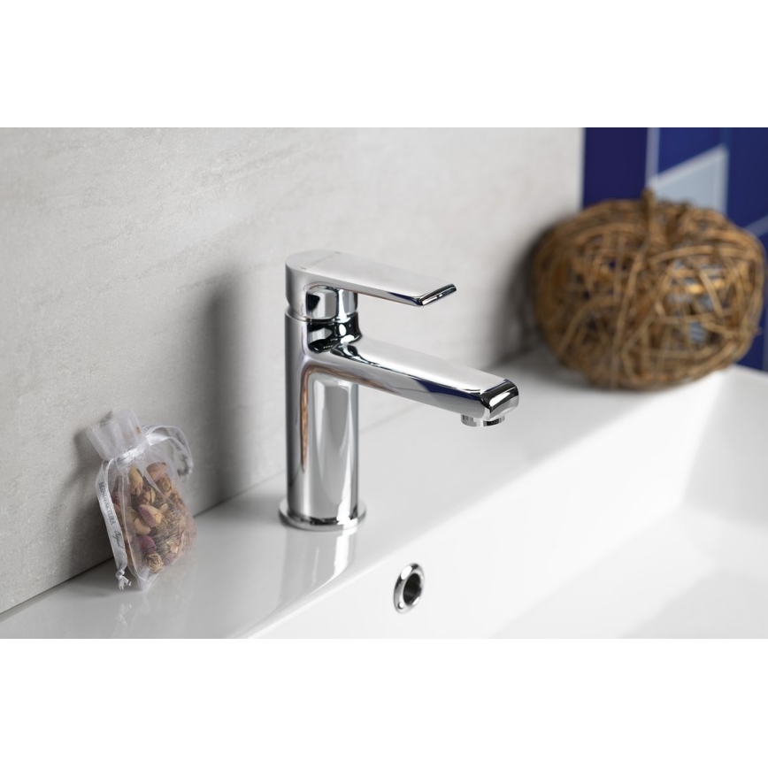 Sapho - Mitigeur de lavabo KAI 15 cm, chrome brillant