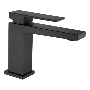 Sapho - Mitigeur de lavabo LATUS 14 cm noir mat