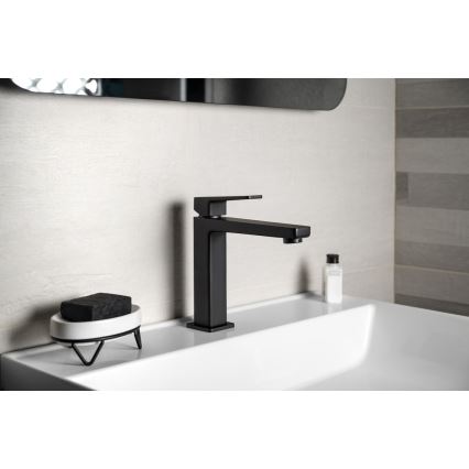 Sapho - Mitigeur de lavabo TURSI 19 cm noir mat
