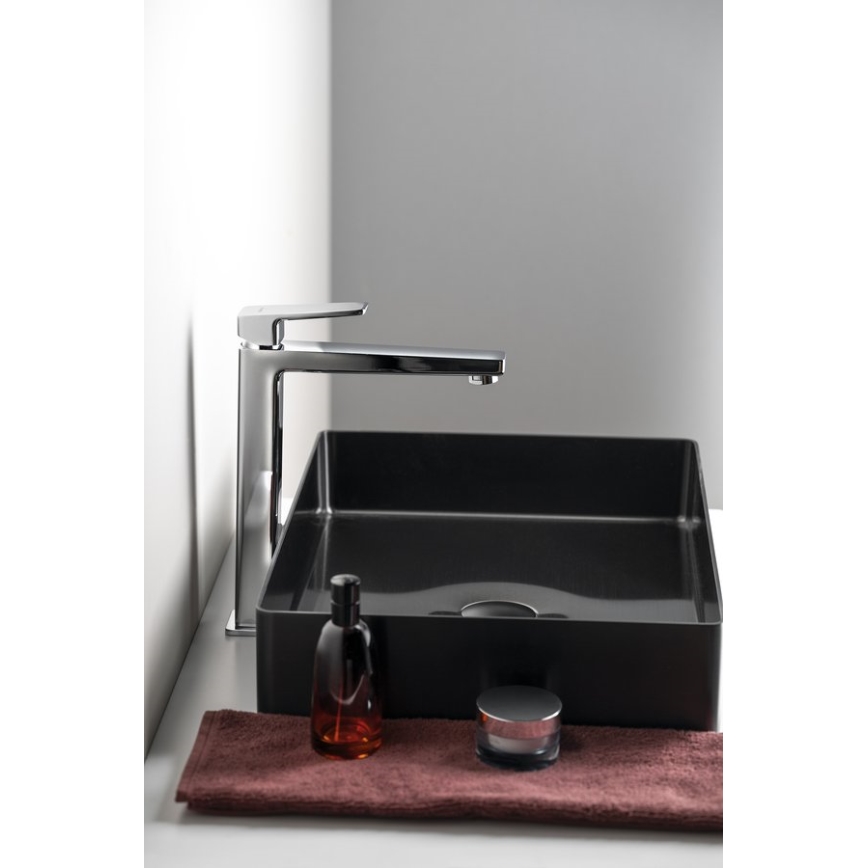 Sapho - Mitigeur de lavabo TURSI 28 cm, chromé brillant