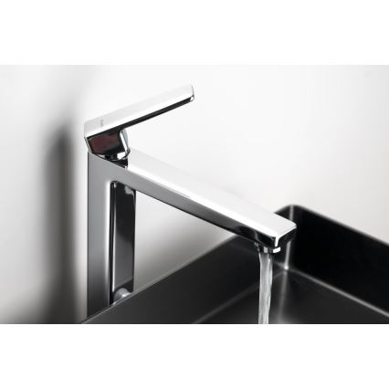 Sapho - Mitigeur de lavabo TURSI 28 cm, chromé brillant