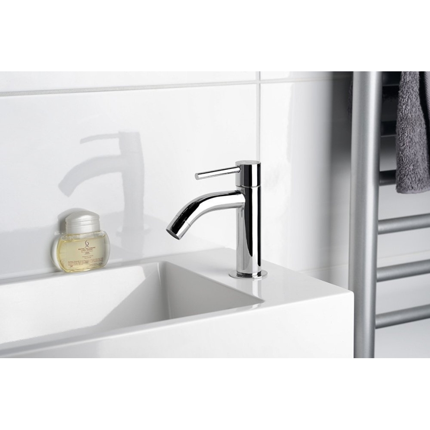 Sapho - Mitigeur lavabo SMALL 14,5 cm, chrome brillant