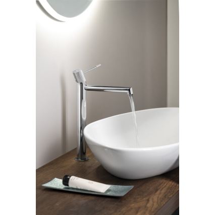 Sapho - Mitigeur lavabo SOLARIS 32 cm chromé brillant