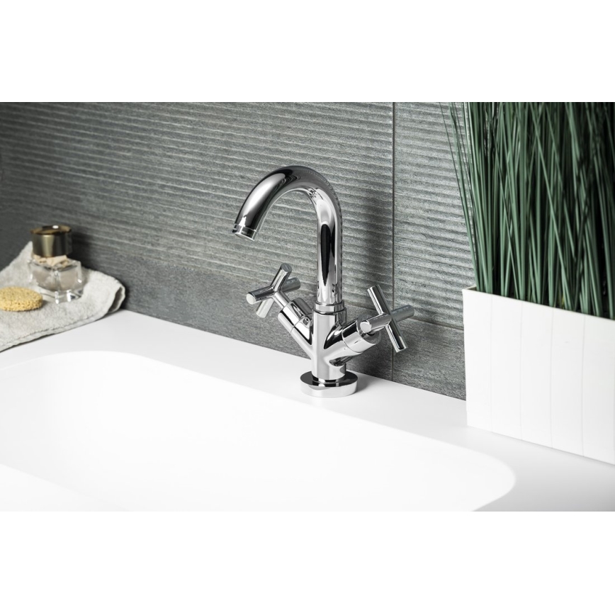 Sapho - Mitigeur pour lavabo AXIA, chrome brillant