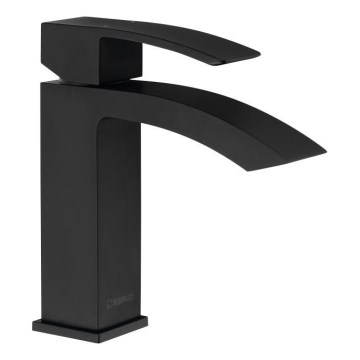 Sapho - Mitigeur pour lavabo GINKO 15,6 cm noir mat