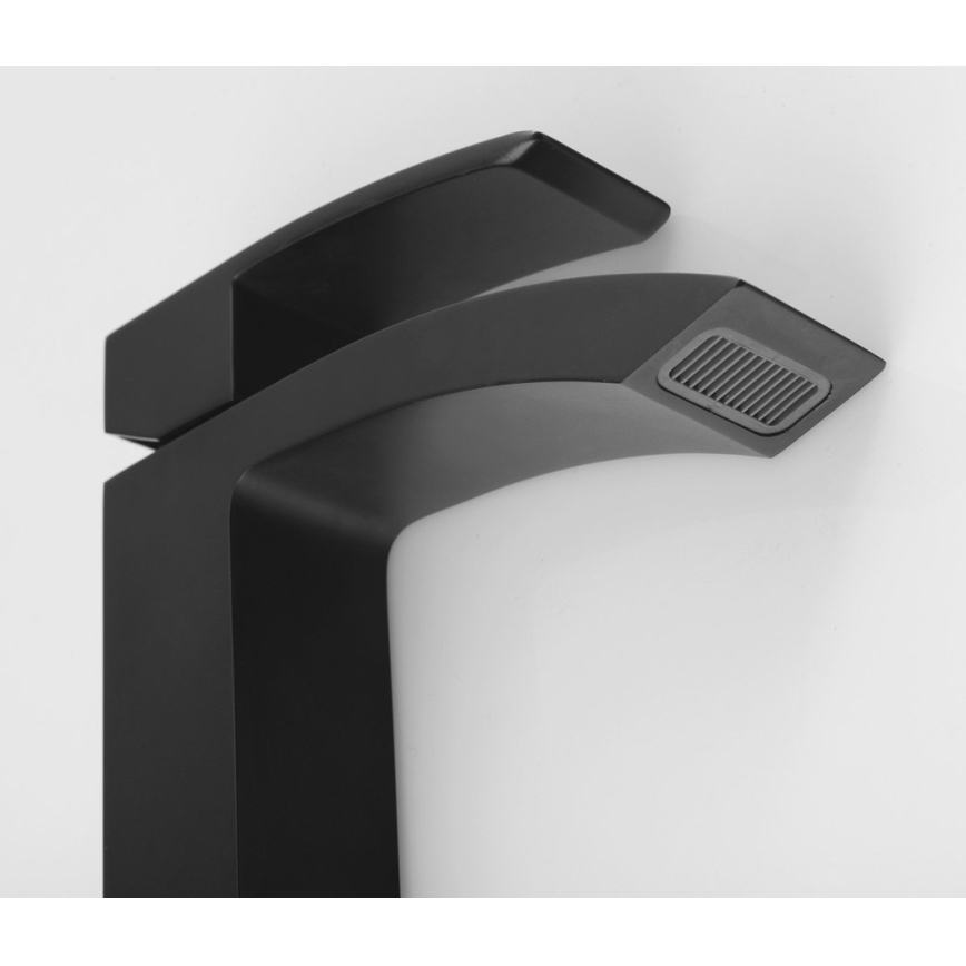 Sapho - Mitigeur pour lavabo GINKO 15,6 cm noir mat