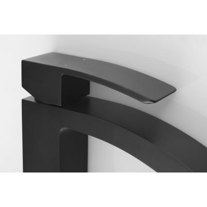 Sapho - Mitigeur pour lavabo GINKO 15,6 cm noir mat