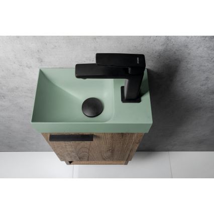 Sapho - Mitigeur pour lavabo TURSI 15 cm noir mat