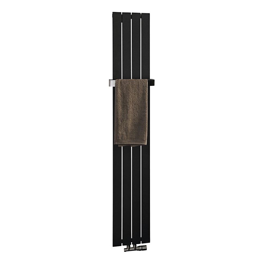Sapho - Radiateur de salle de bains COLONNA 614W230V 29x180 cm noir