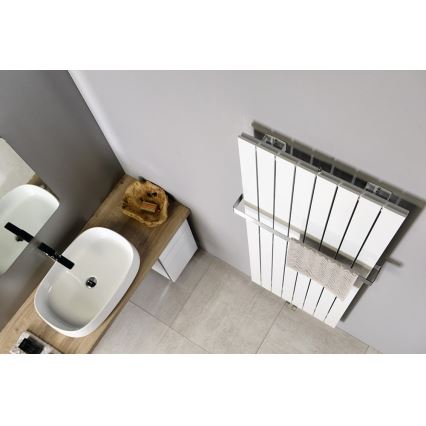 Sapho - Radiateur de salle de bains COLONNA 910W/230V 45x180 cm blanc
