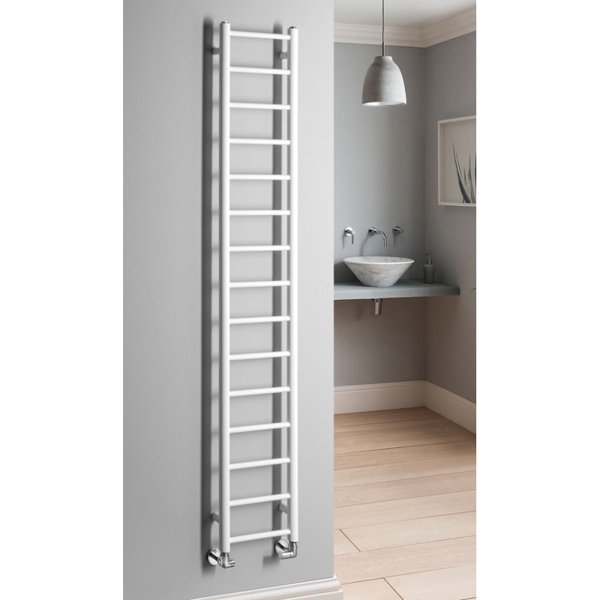 Sapho - Radiateur de salle de bains DINA 335W 30x174 cm blanc